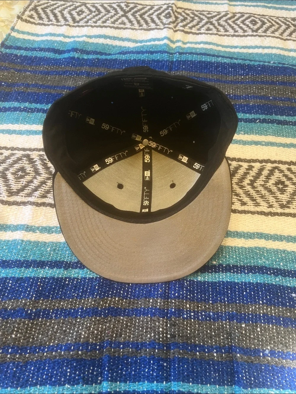 New Era Black 59FIFTY Fitted NY Yankees Cap